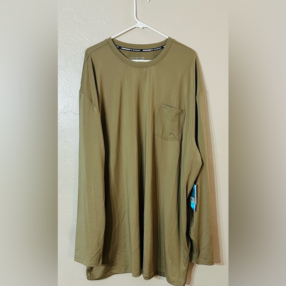 Artic Cool - Instant Cooling Long Sleeve Olive Men's Shirt